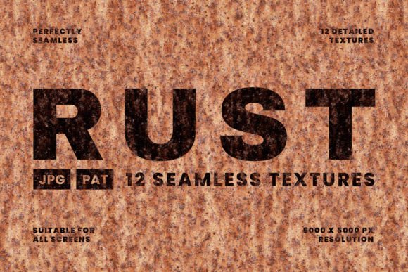Seamless Rust Textures for Design