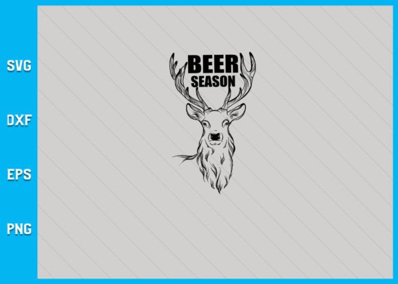 Unlocking Creative Potential with the Beer Season 2 Camo Funny Deer Hunter Design Bundle